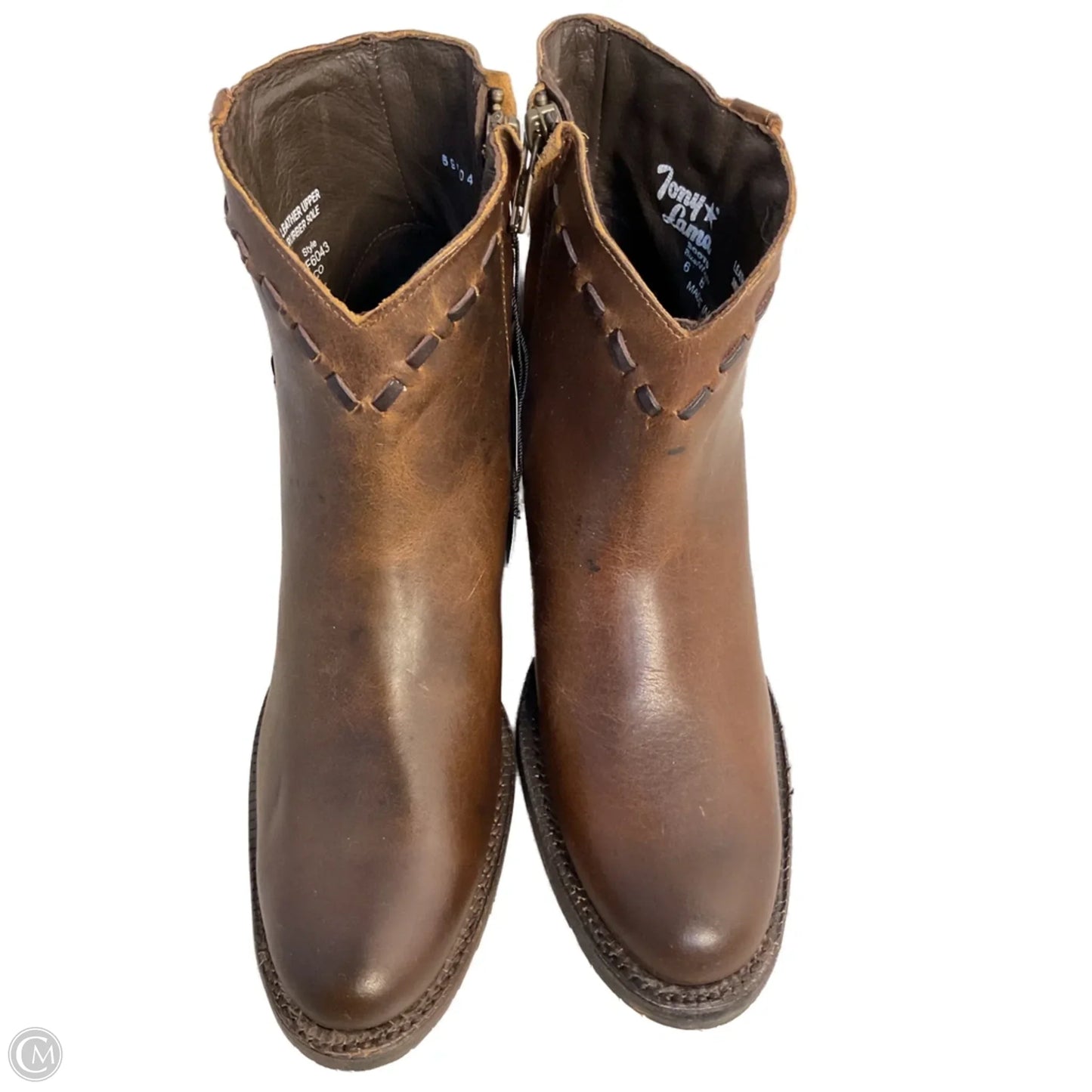 Boots Western By Tony Lama In Brown, Size: 6