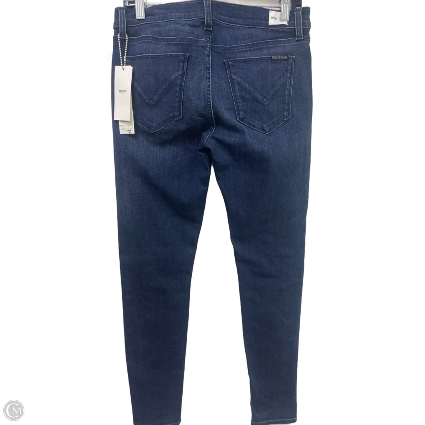 Jeans Skinny By Hudson In Blue Denim, Size: 6