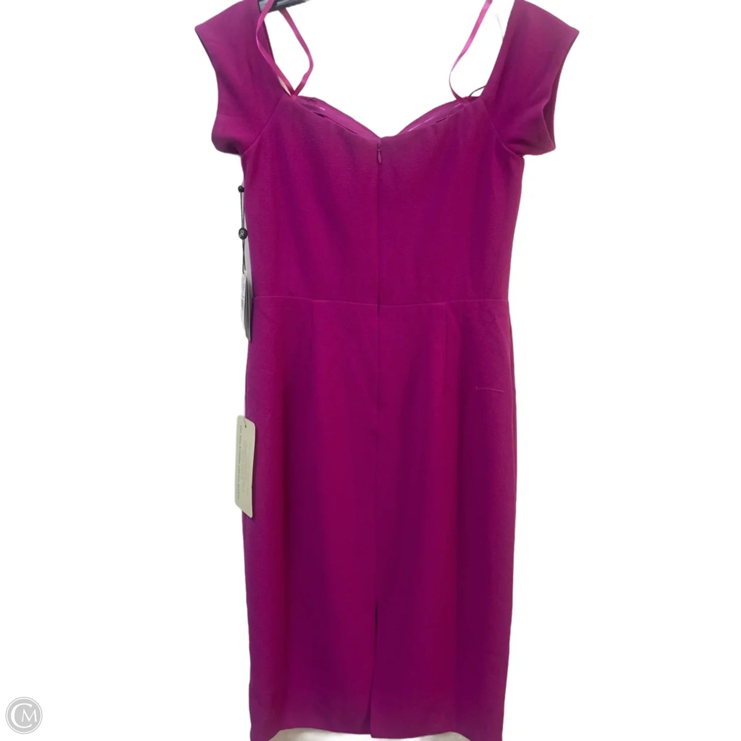 Dress Party Midi By Adrianna Papell In Pink, Size: M