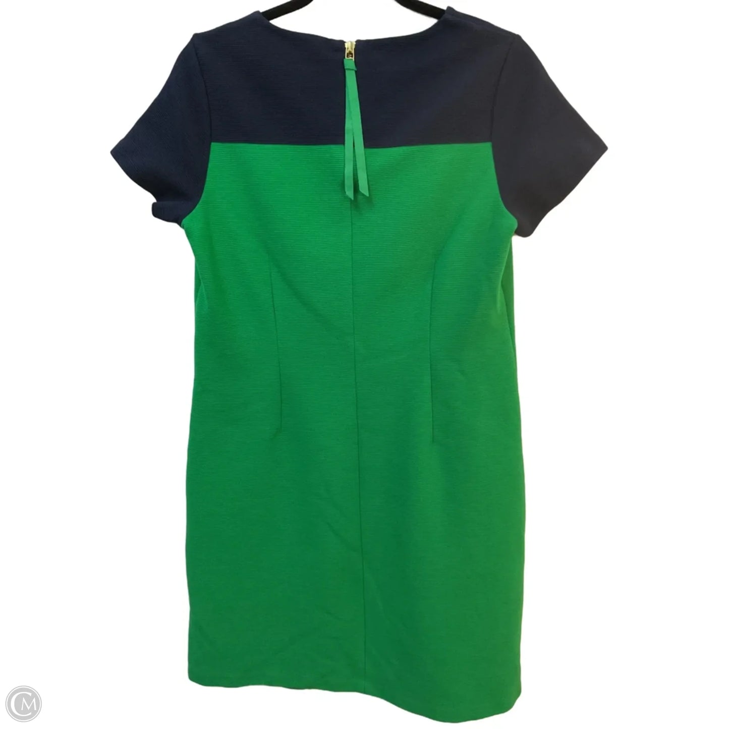 Dress Casual Midi By Boden In Blue & Green, Size: M