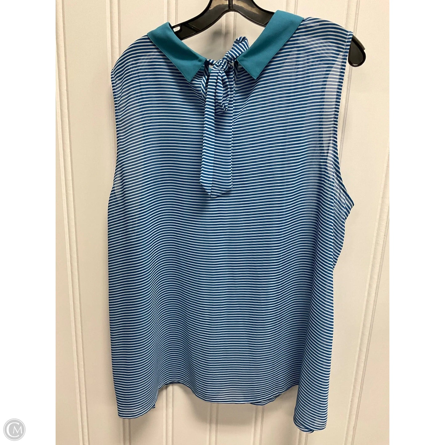 Top Sleeveless By Modcloth In Striped Pattern, Size: 2x