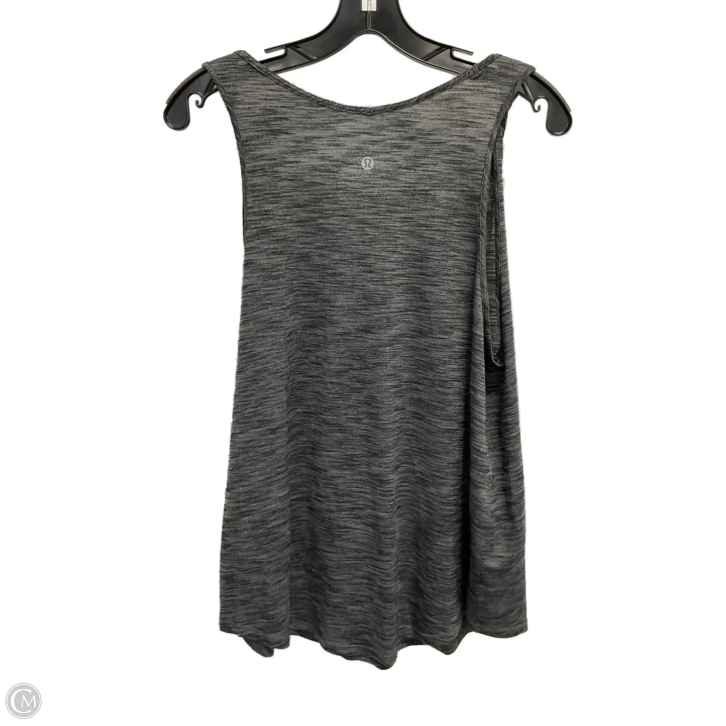 Athletic Tank Top By Lululemon In Grey, Size: M