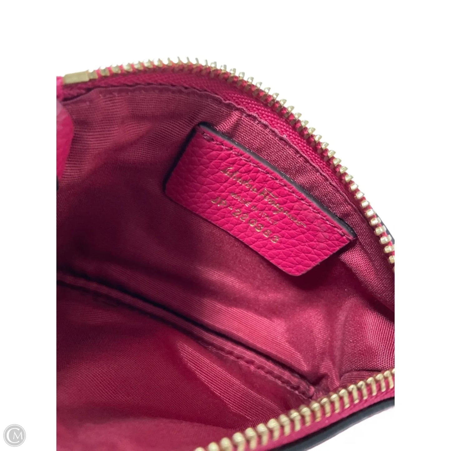 Gancini Zippered Key Holder By Ferragamo, Size: Small