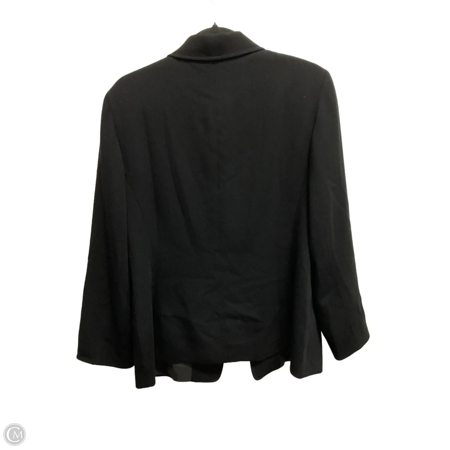 Blazer Designer By Lafayette 148 In Black, Size: M