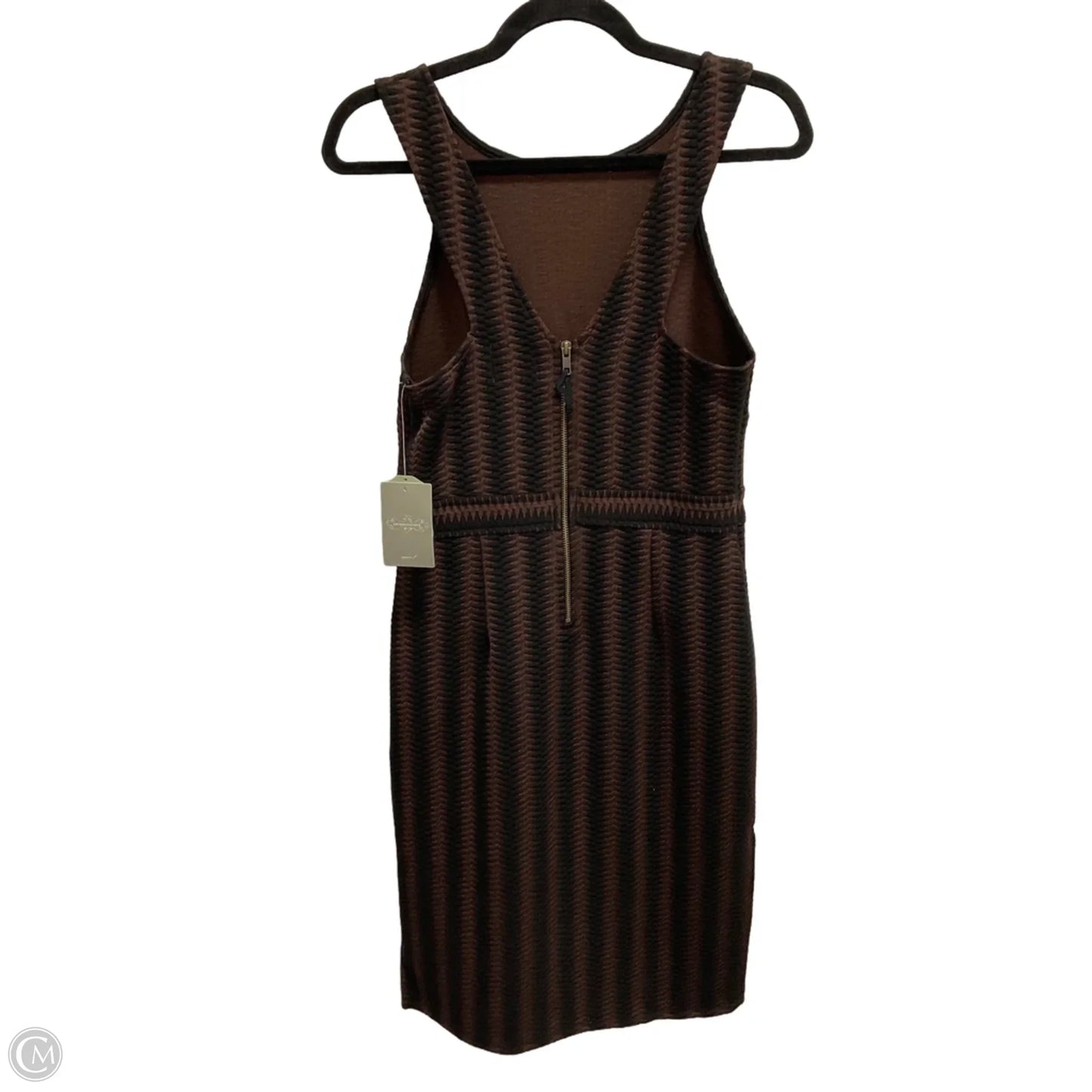 Dress Work By Maeve In Black & Brown, Size: M
