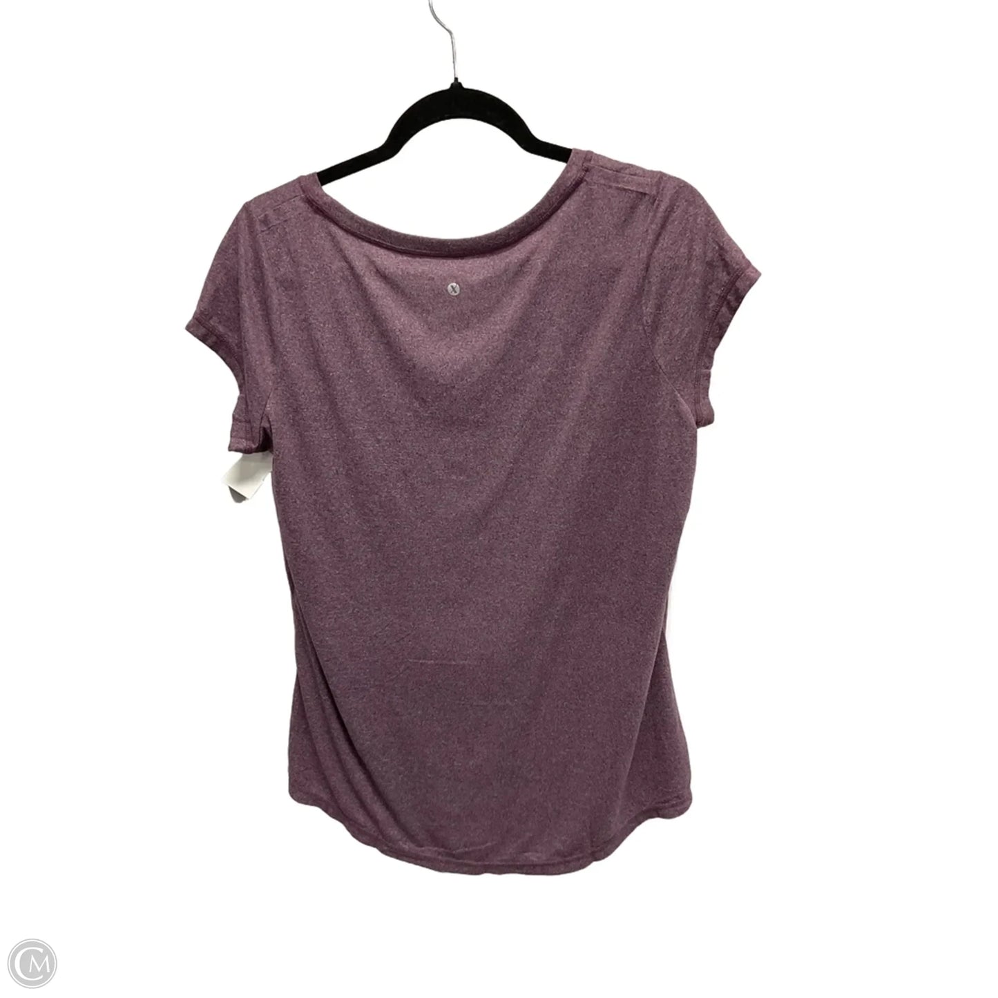 Athletic Top Short Sleeve By Xersion In Purple, Size: L