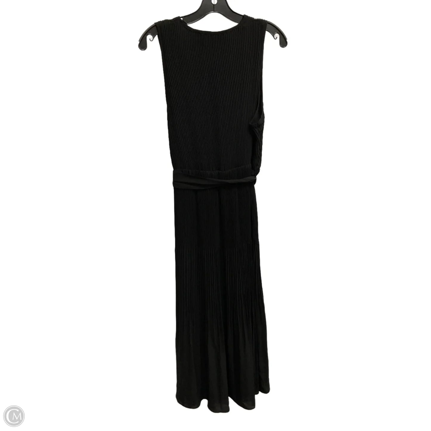 Dress Maxi By Tahari In Black, Size: L