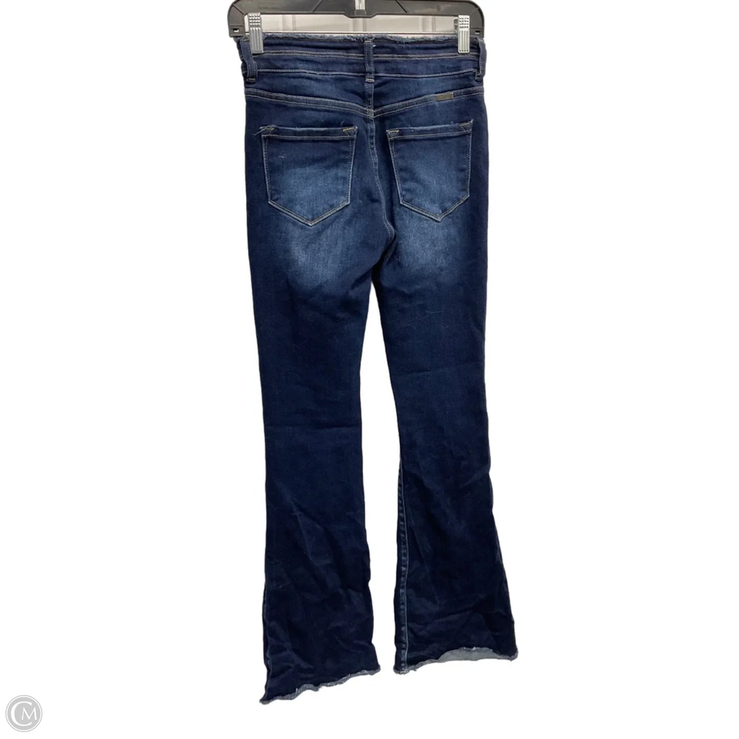 Jeans Boot Cut By Kancan In Blue Denim, Size: 2