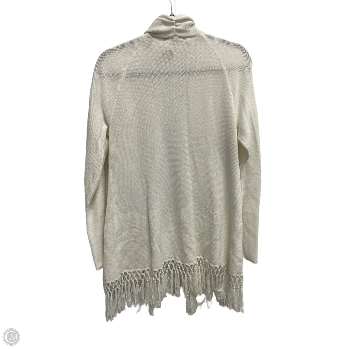 Cardigan Designer By Lilly Pulitzer In White, Size: L