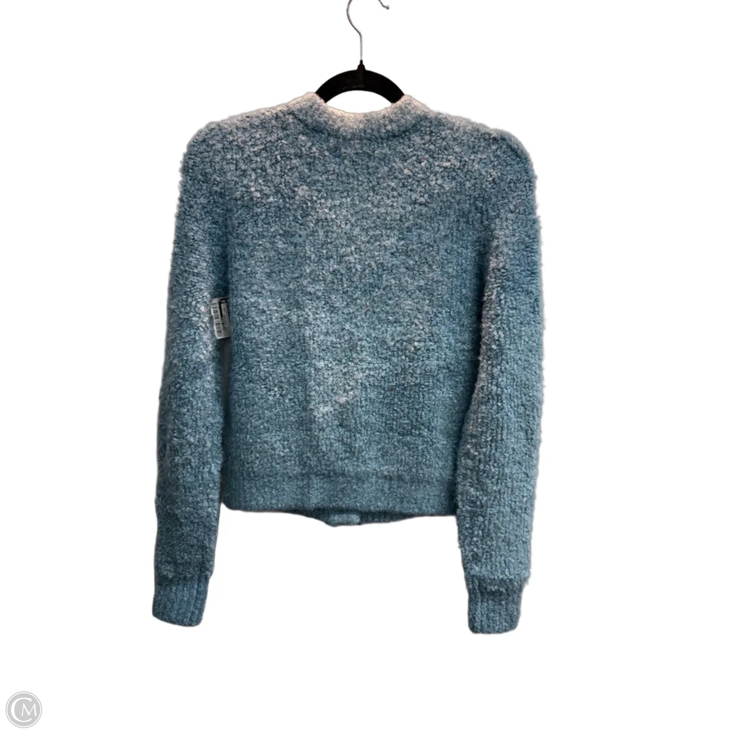 Sweater Cardigan By American Eagle In Blue, Size: Xs