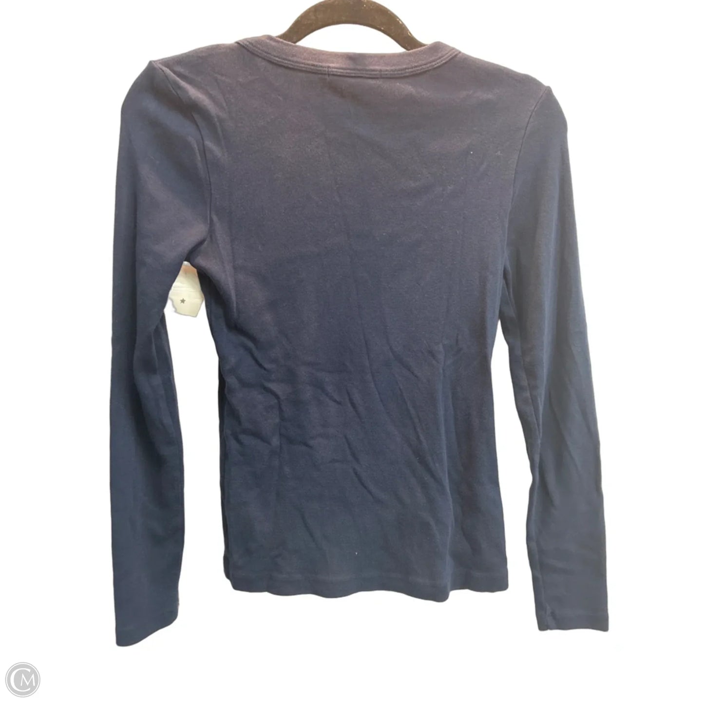 Top Long Sleeve Basic By Michael Stars In Navy, Size: Osfm