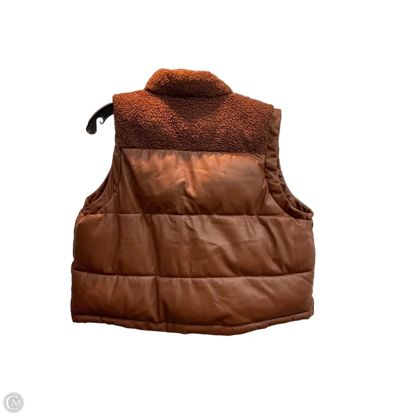 Vest Puffer & Quilted By Maurices In Brown, Size: 2x