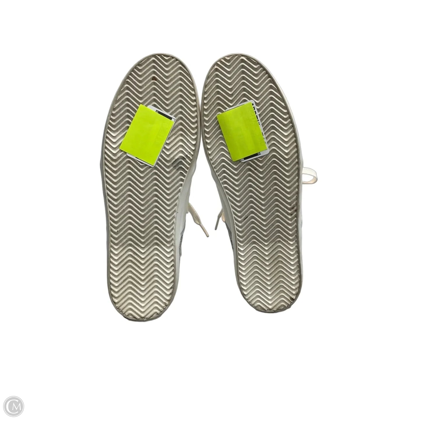 Shoes Sneakers By Sam And Libby In Silver, Size: 10