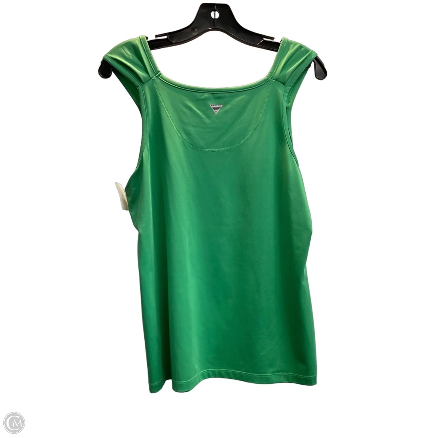 Tank Top By Columbia In Green, Size: L