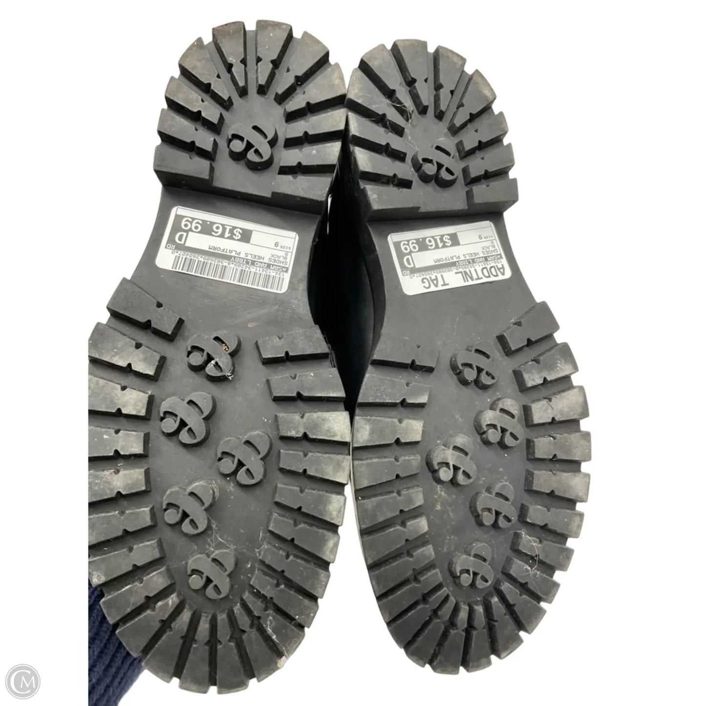 Shoes Heels Platform By Sam And Libby In Black, Size: 9