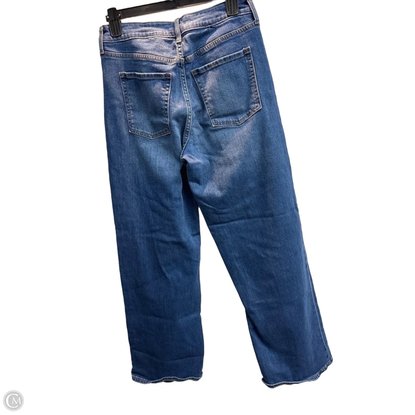 Jeans Wide Leg By Old Navy In Blue Denim, Size: 8
