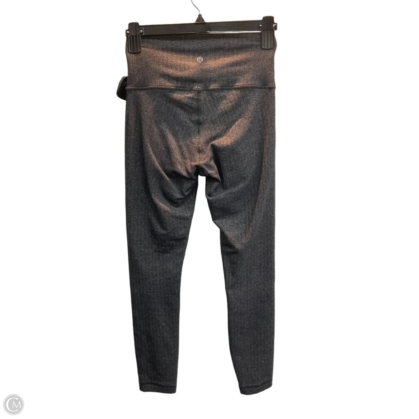Athletic Leggings By Lululemon In Grey, Size: Xs