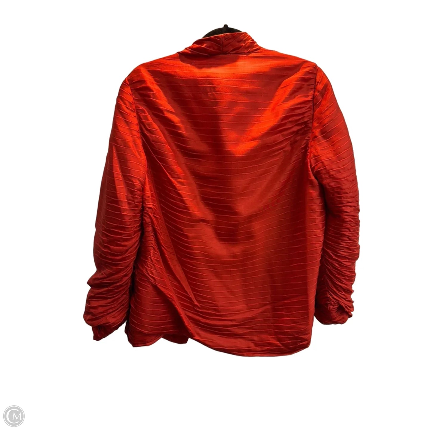 Jacket Puffer & Quilted By Silkland In Red, Size: L