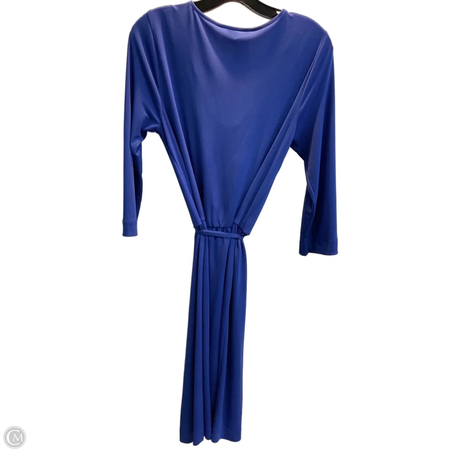 Dress Casual Midi By Banana Republic In Blue, Size: M