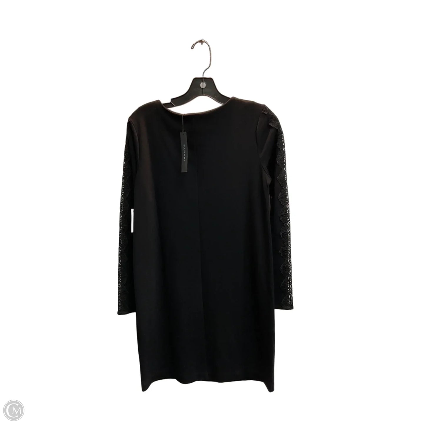 Dress Work By Tahari In Black, Size: Xs