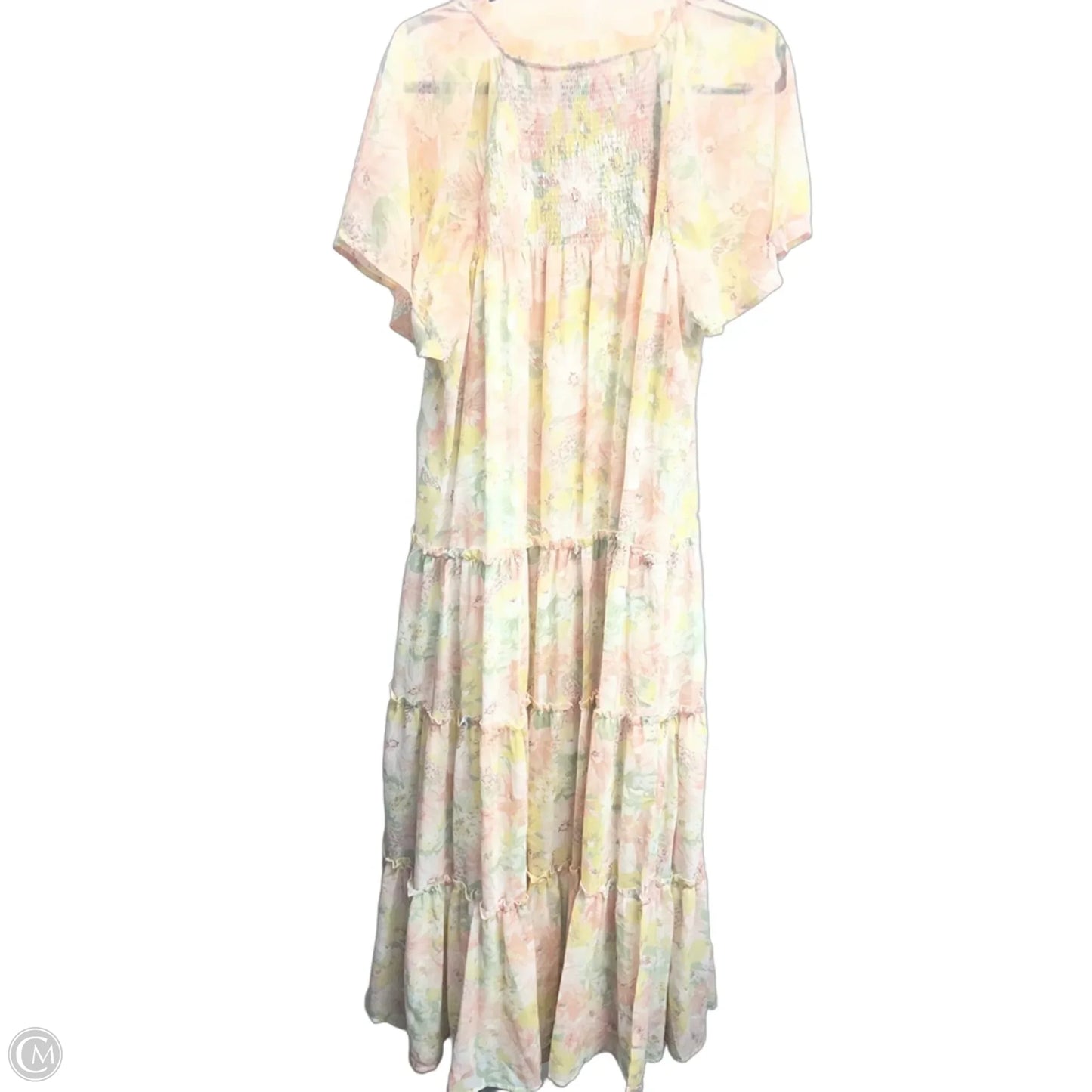 Dress Party Long By In Loom In Floral Print, Size: L
