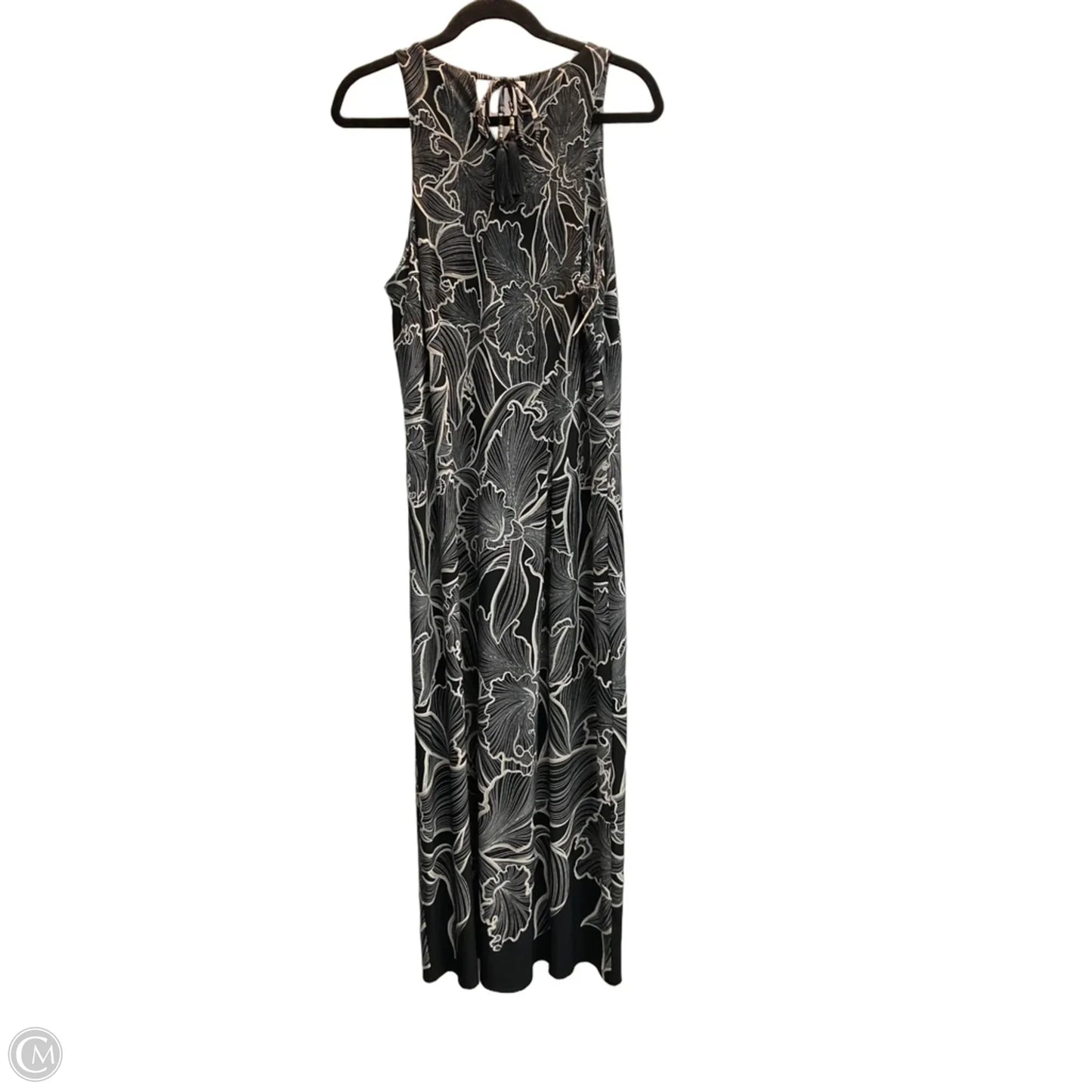 Dress Casual Maxi By Tommy Bahama In Black, Size: L