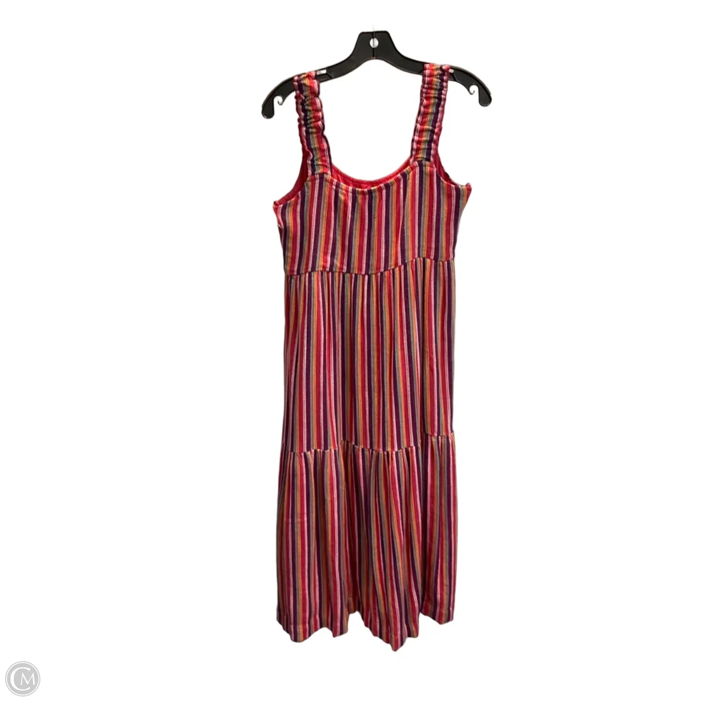 Dress Casual Maxi By Liverpool In Striped Pattern, Size: S