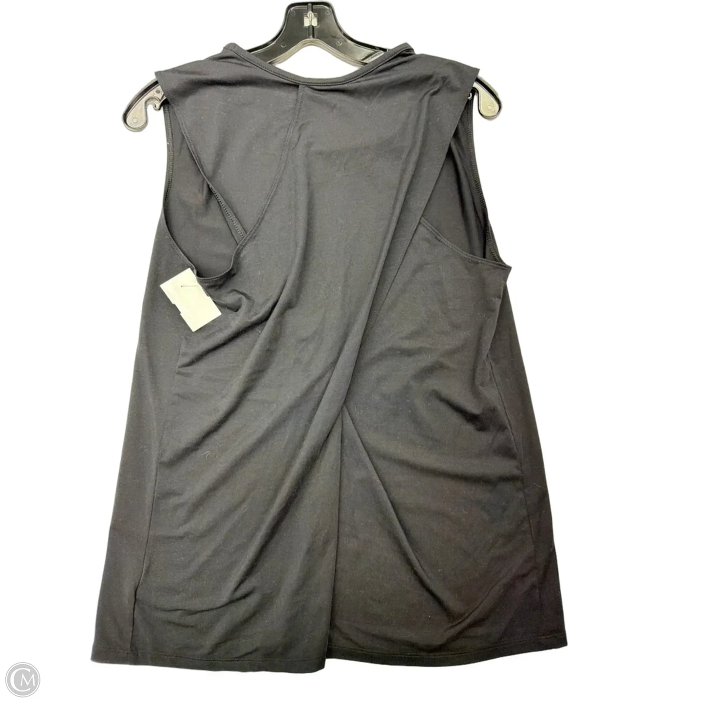 Top Short Sleeve By Lands End In Black, Size: M