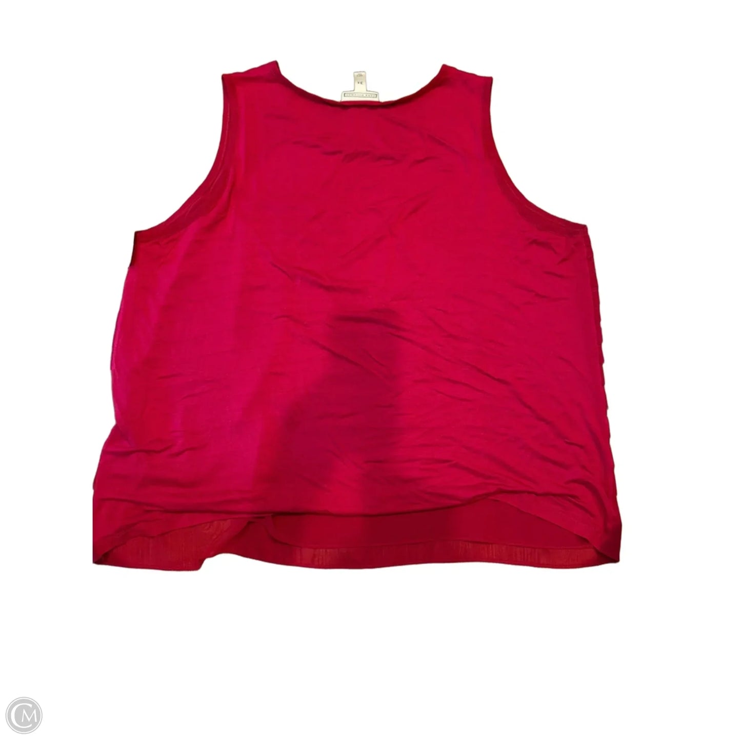 Top Sleeveless By Dana Buchman In Pink, Size: 3x