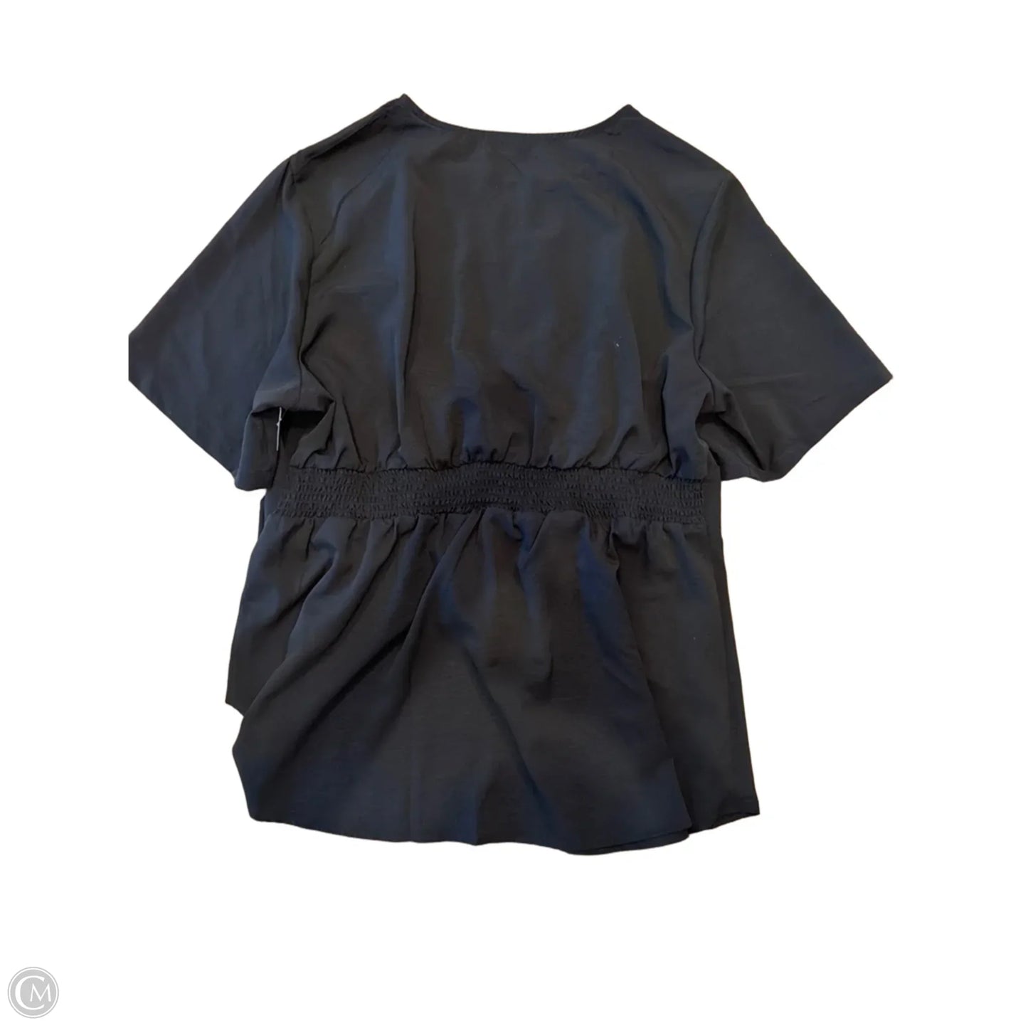 Top Short Sleeve By Clothes Mentor In Black, Size: 4x
