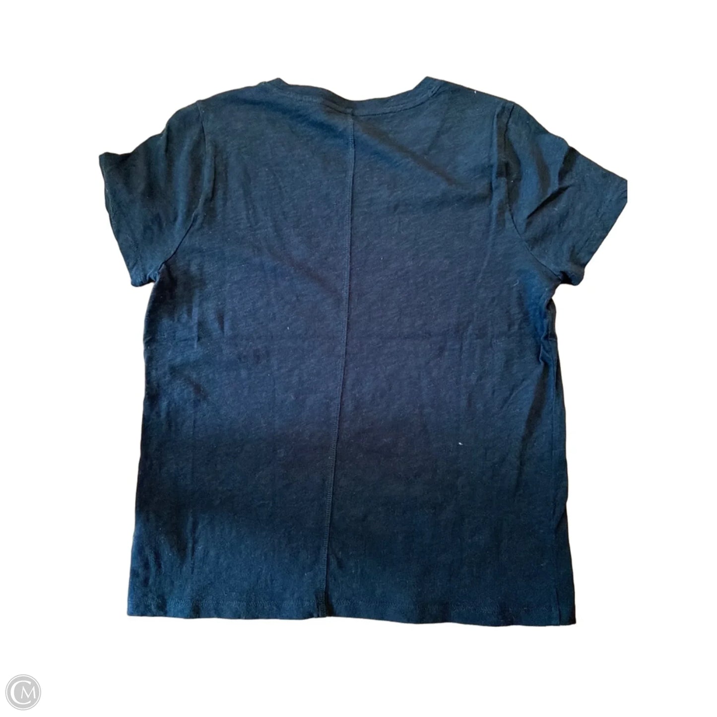 Top Short Sleeve Basic By J. Crew In Black, Size: M