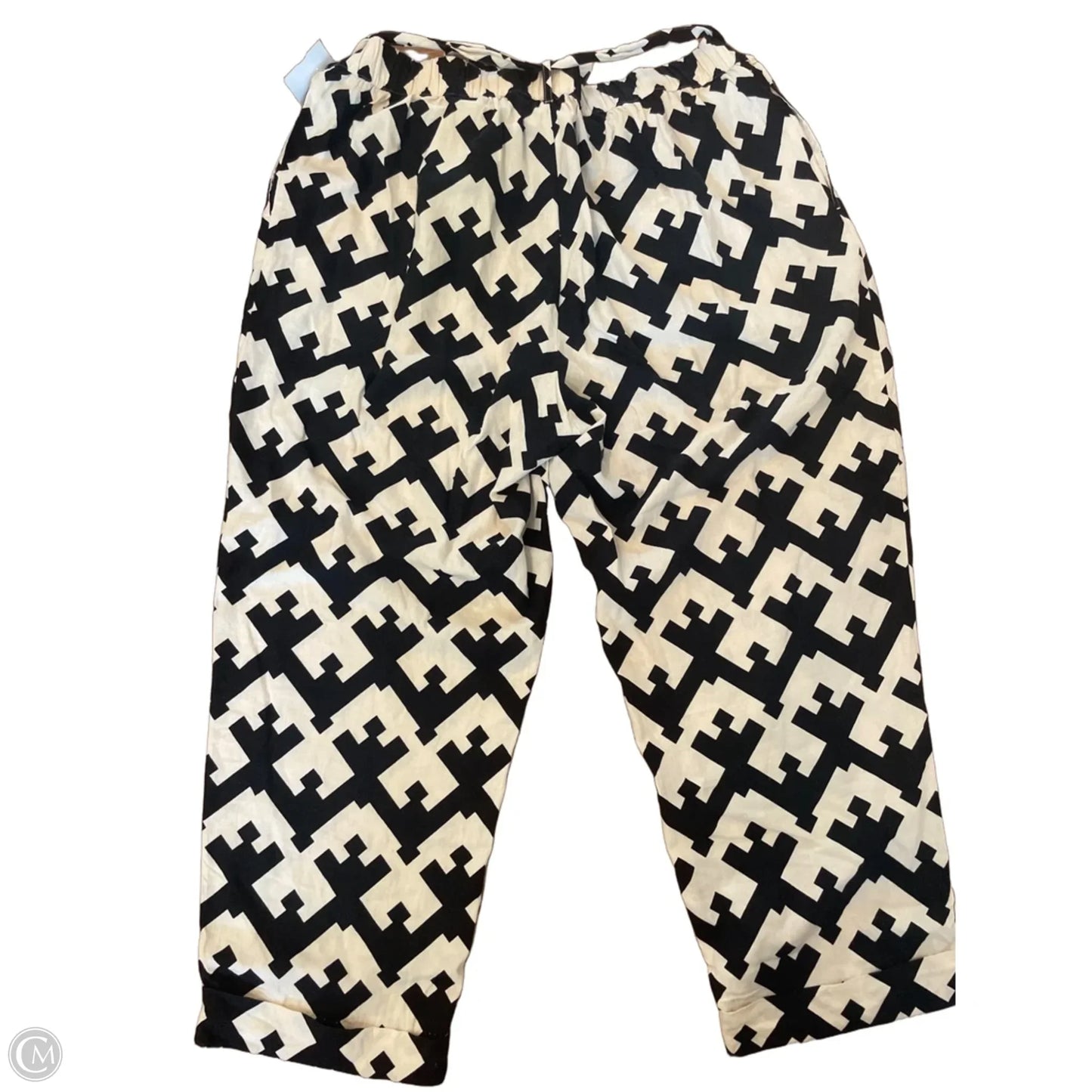 Pants Lounge By Future Collective In Geometric Pattern, Size: Xl