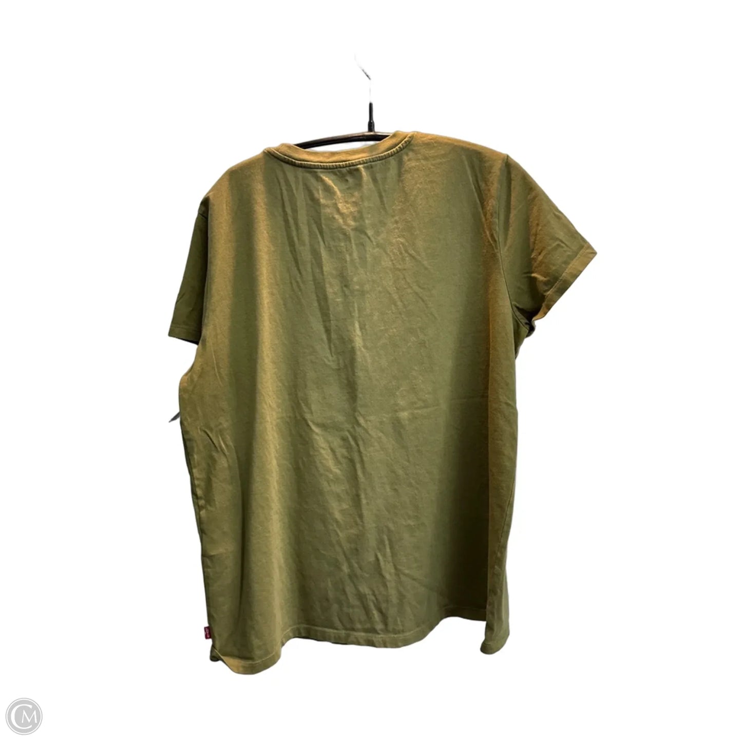 Top Short Sleeve Basic By Levis In Green, Size: L