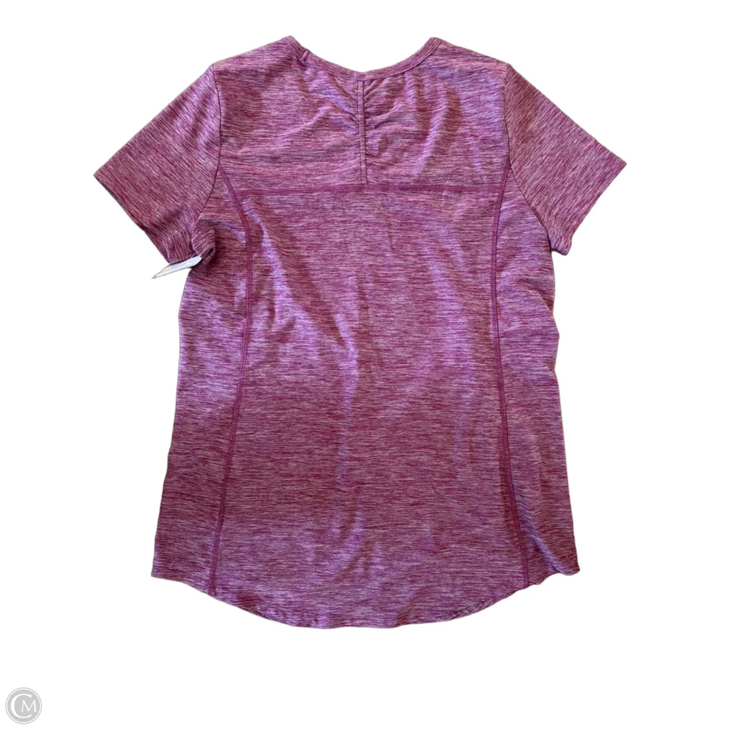 Athletic Top Short Sleeve By Duluth Trading In Purple, Size: M