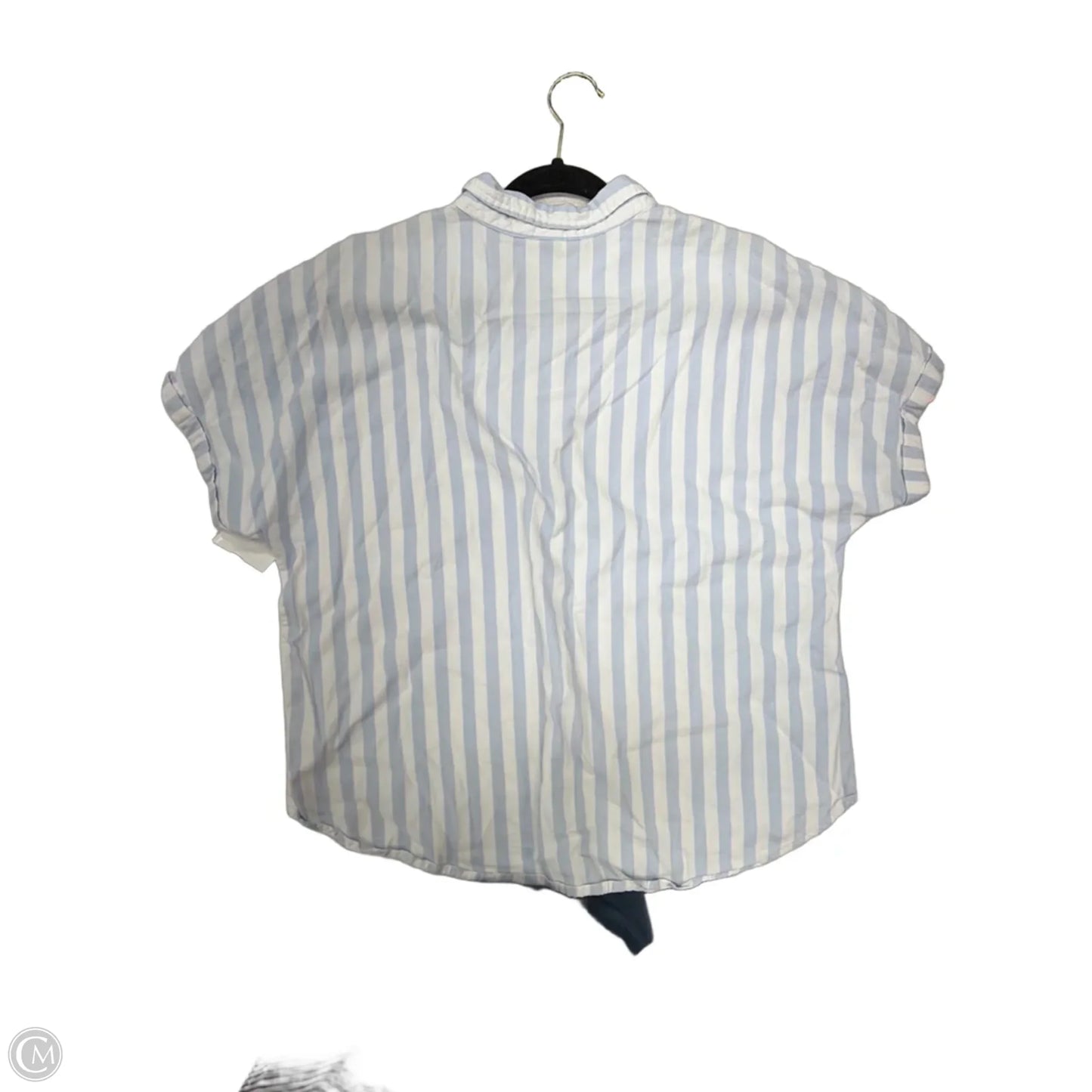 Top Short Sleeve By Universal Thread In Striped Pattern, Size: Xl