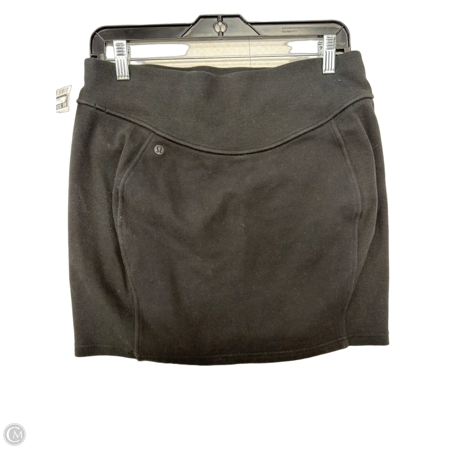 Skirt Mini & Short By Lululemon In Black, Size: L