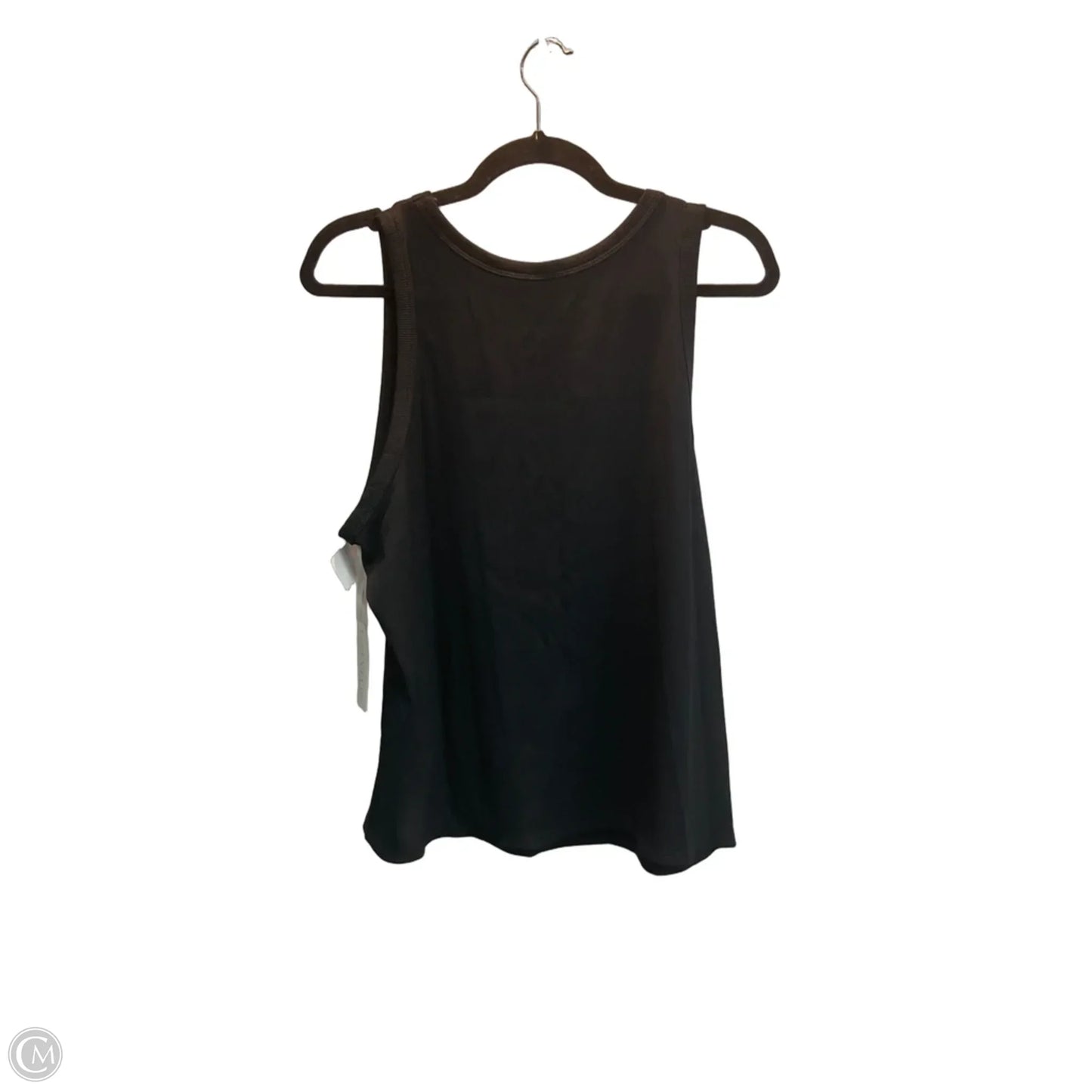 Tank Top By Stylus In Black, Size: 1x