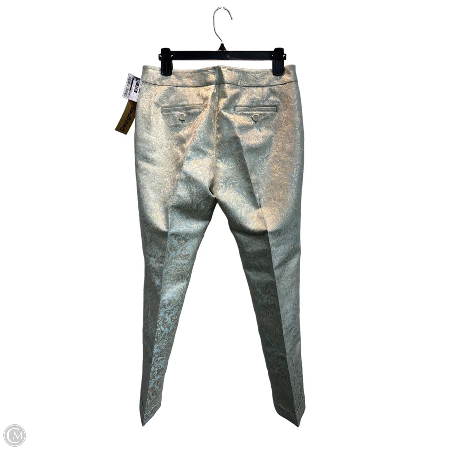 Pants Designer By Tory Burch In Aqua, Size: 6