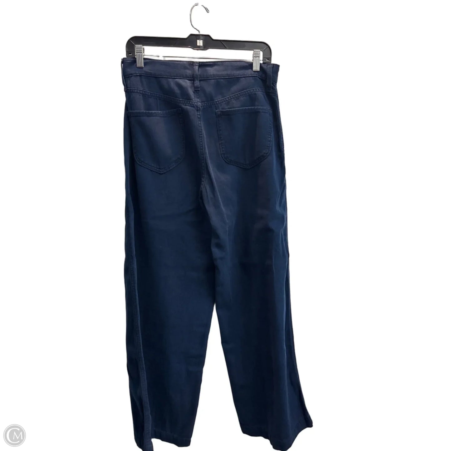 Pants Wide Leg By Banana Republic In Navy, Size: 8