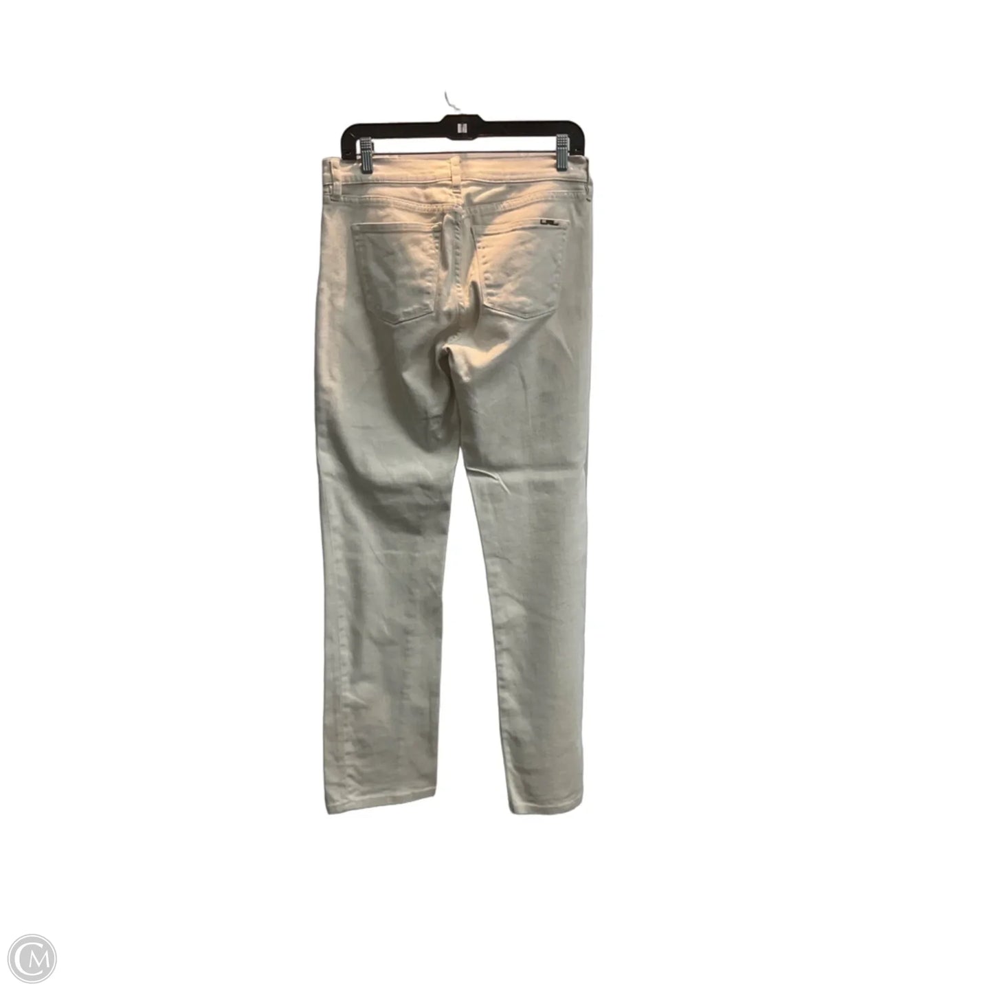 Jeans Straight By Lauren By Ralph Lauren In Cream Denim, Size: 6