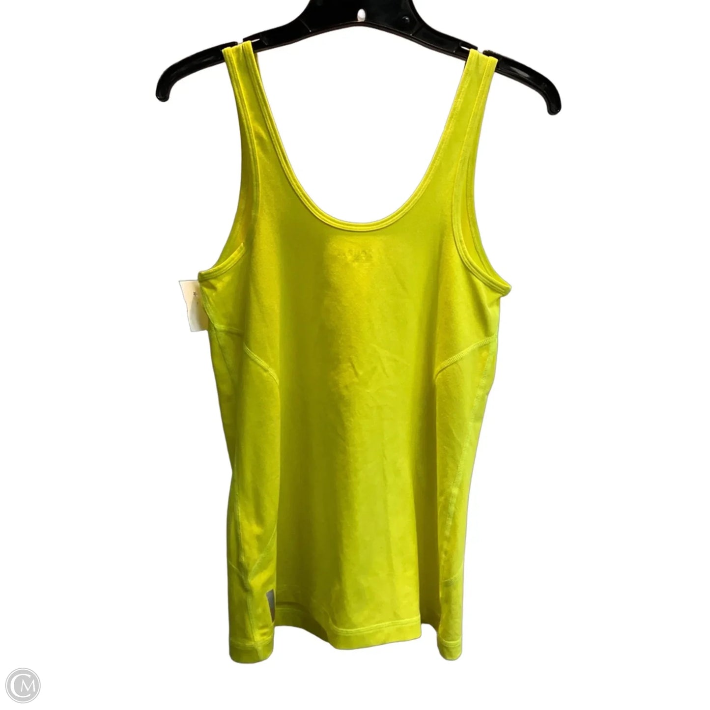 Athletic Tank Top By Zella In Yellow, Size: M