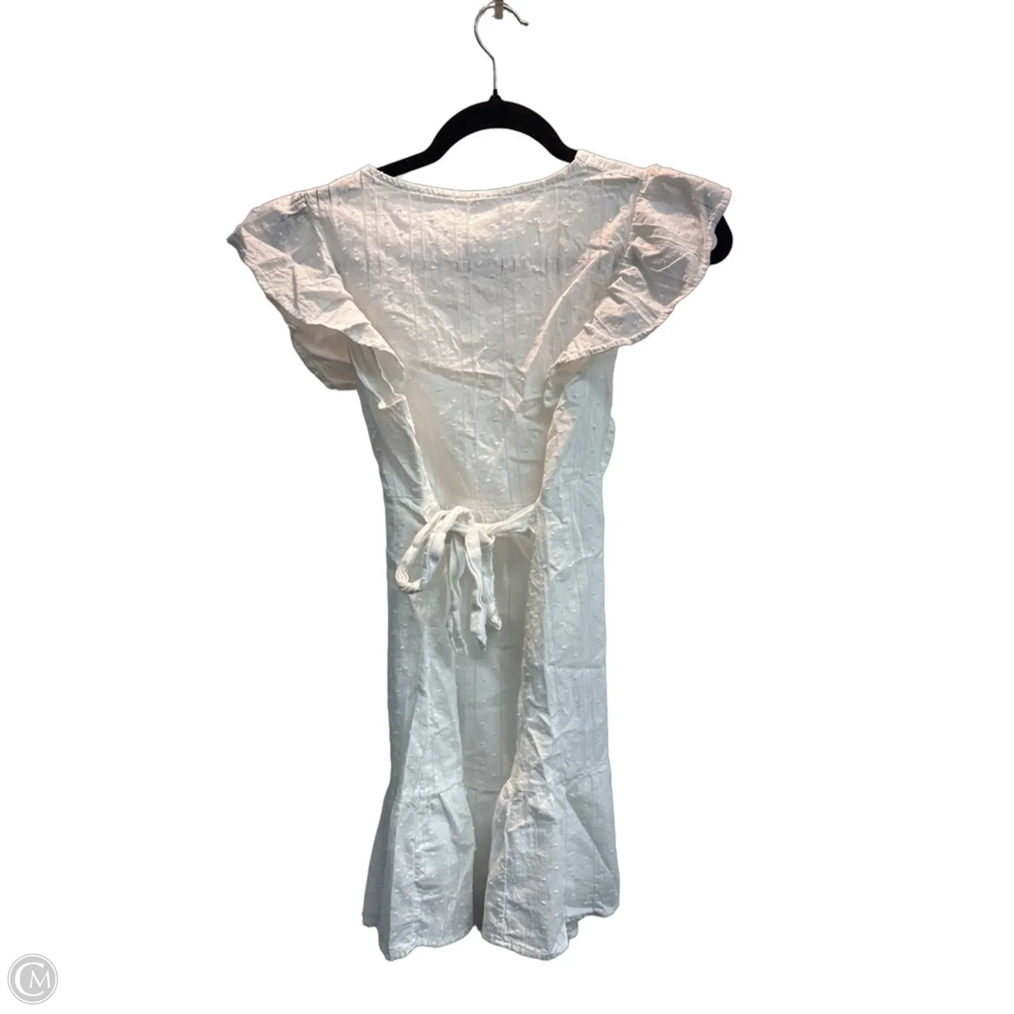 Dress Casual Short By Clothes Mentor In White, Size: M
