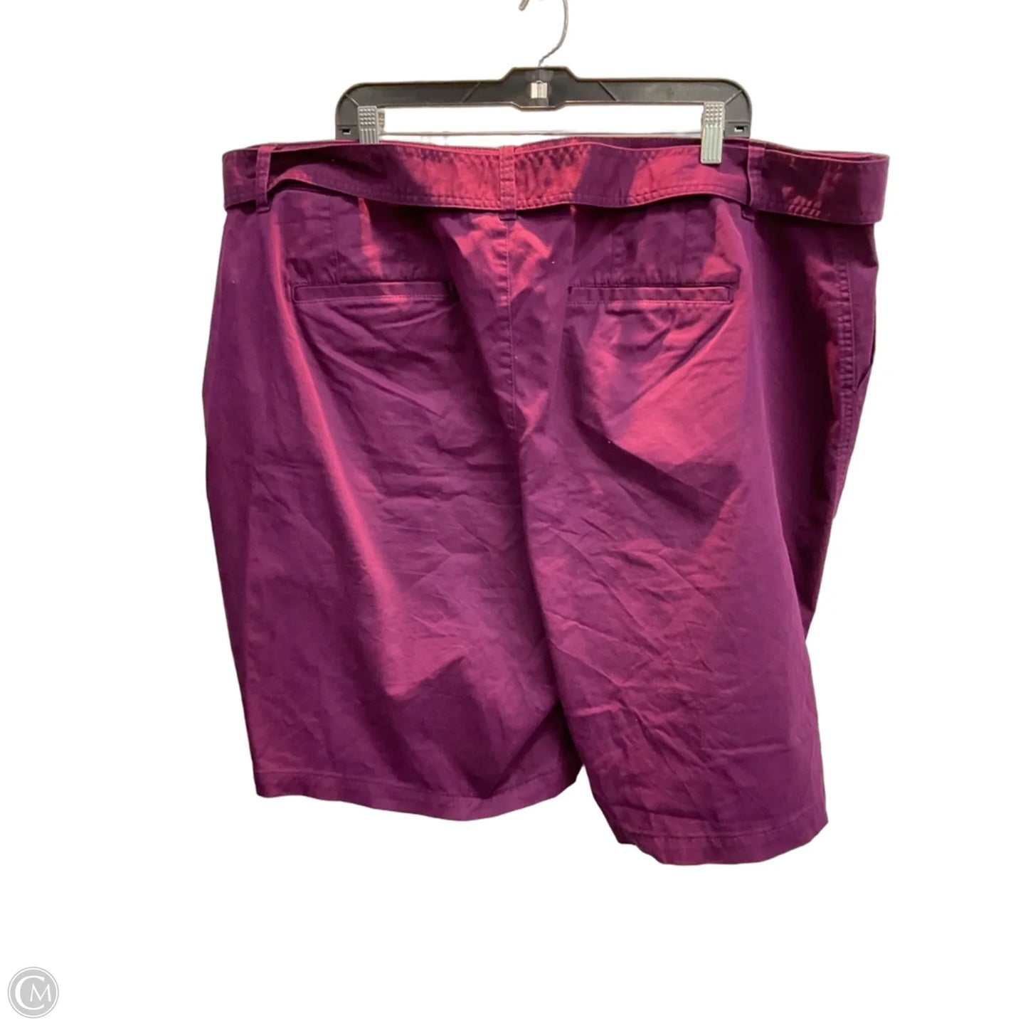Shorts By Lane Bryant In Purple, Size: 24