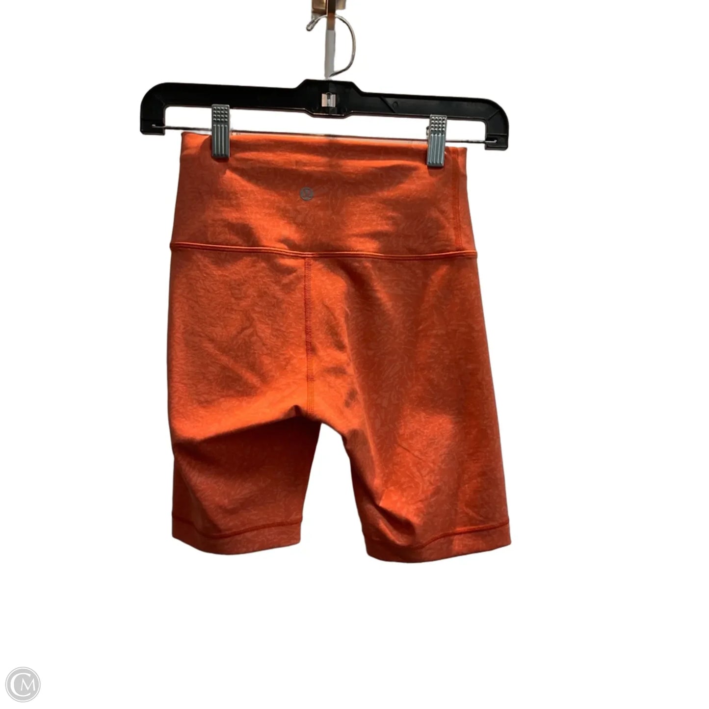 Athletic Shorts By Lululemon In Orange, Size: S