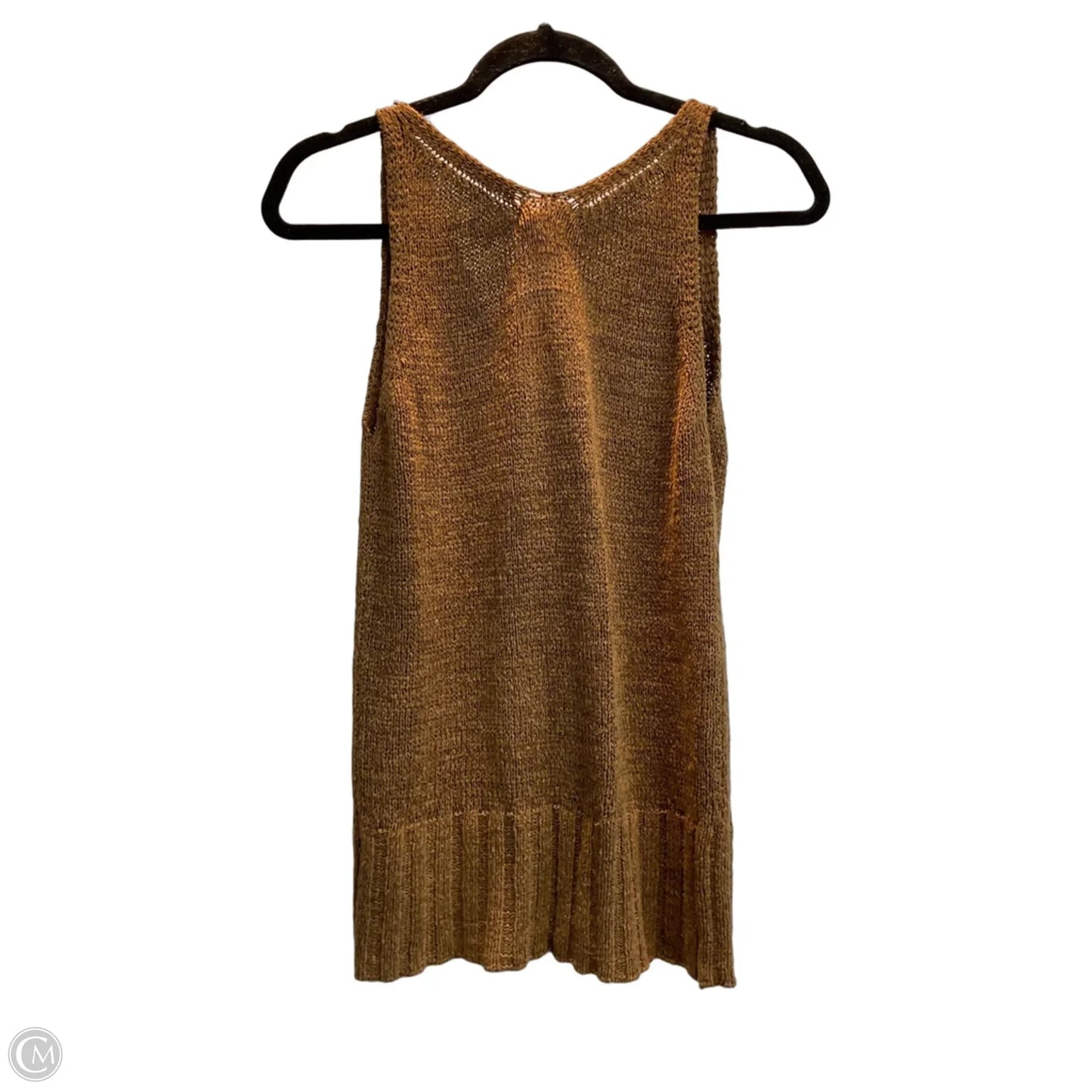 Top Sleeveless By Universal Thread In Brown, Size: Xs