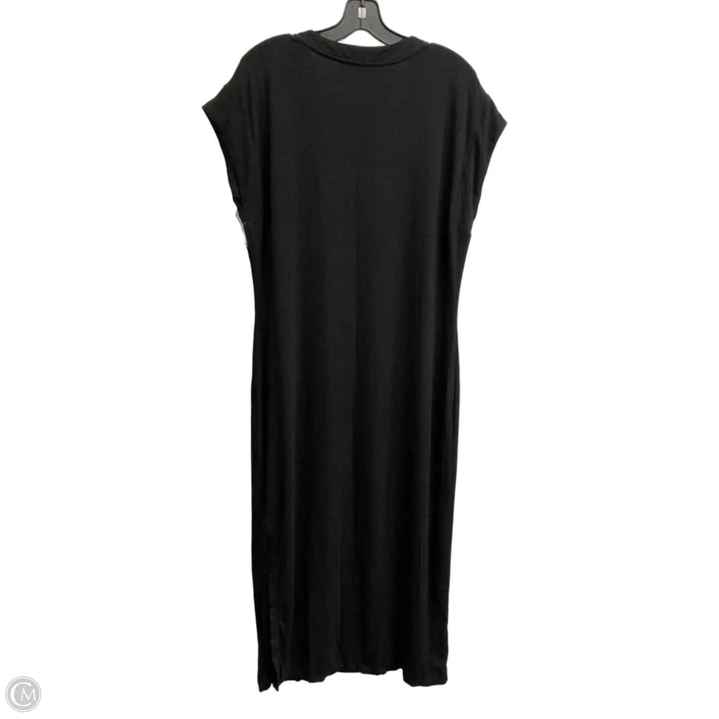 Dress Casual Maxi By White House Black Market In Black, Size: L
