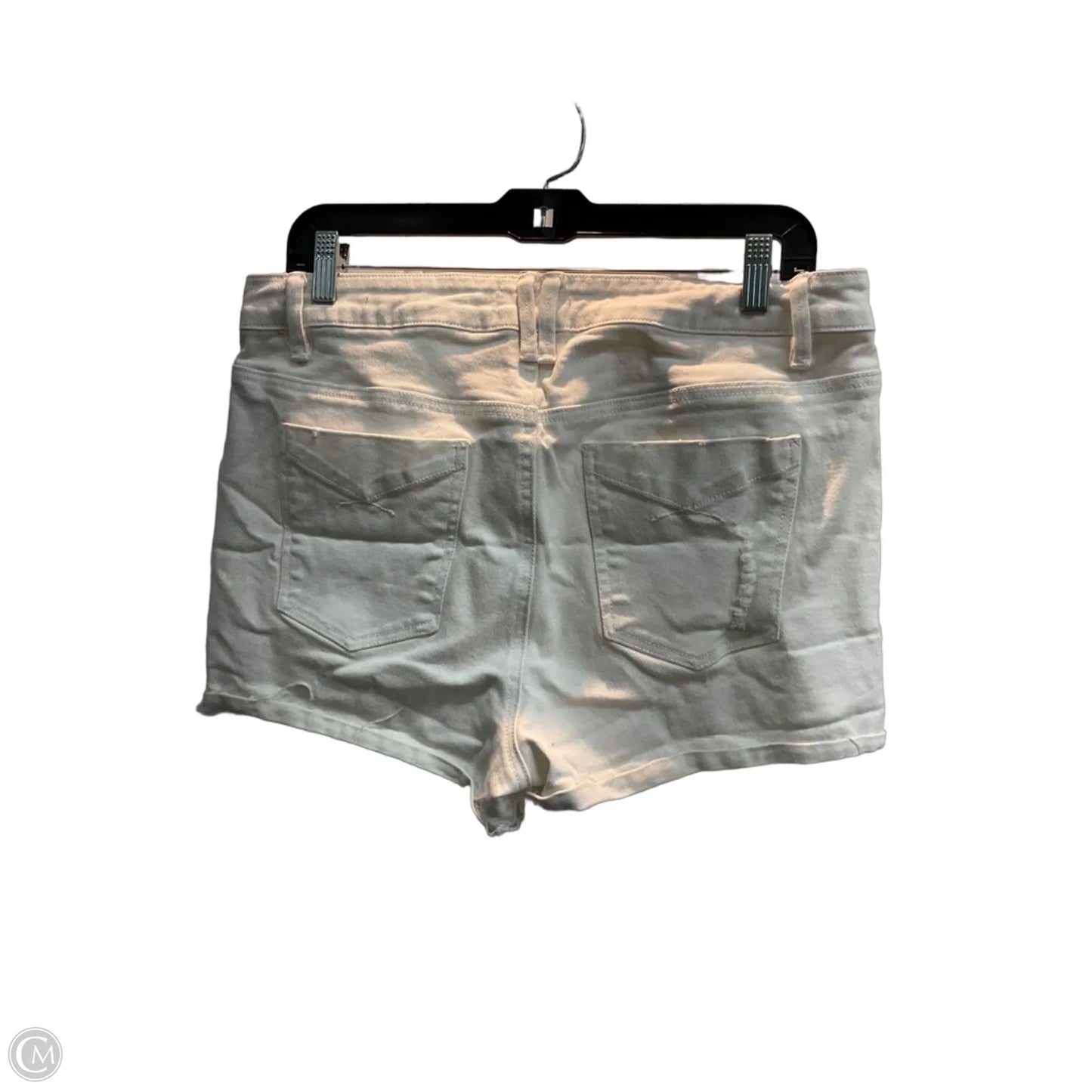 Shorts By Clothes Mentor In White Denim, Size: 12