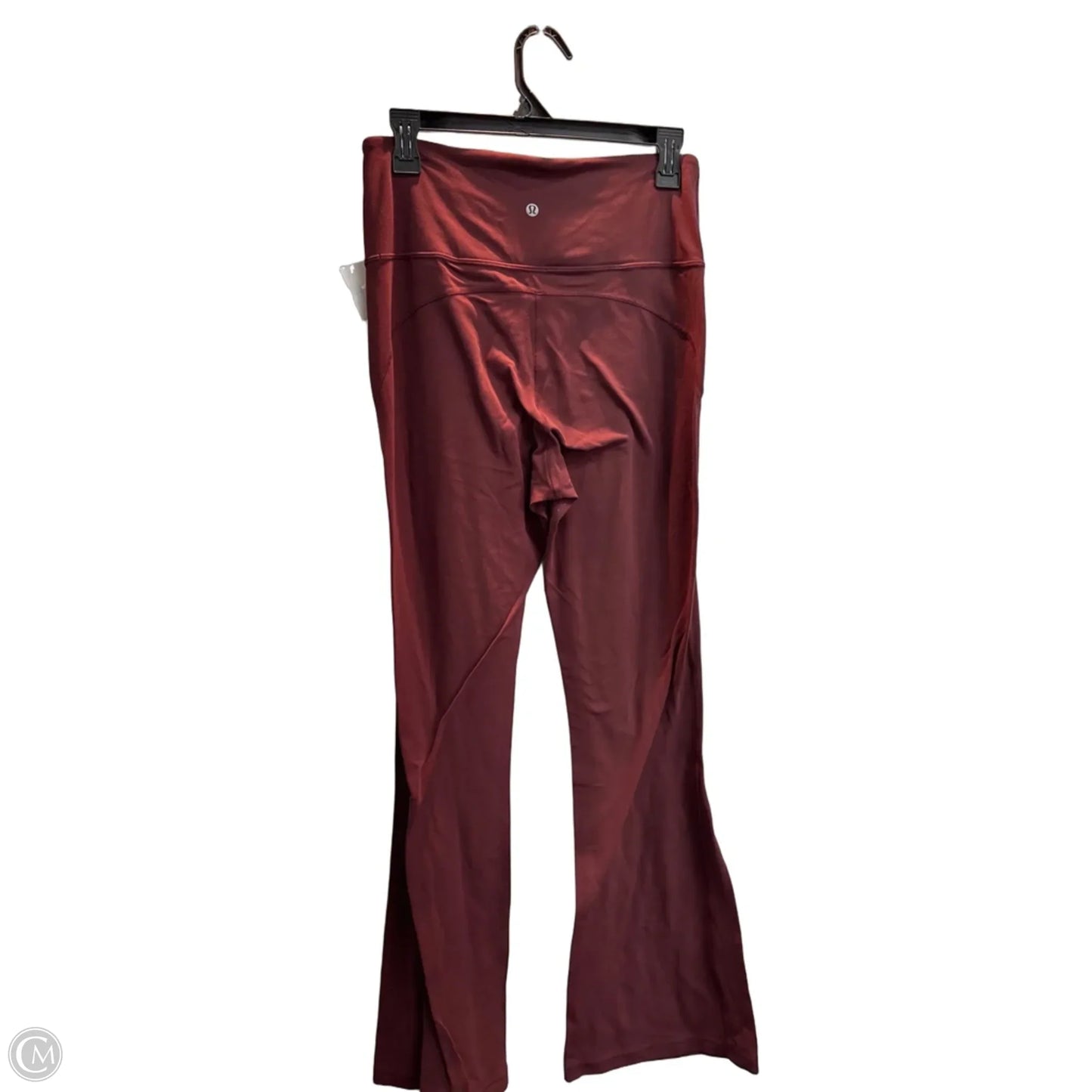 Athletic Leggings By Lululemon In Maroon, Size: M