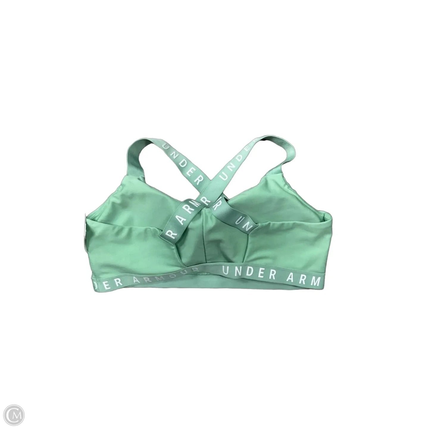 Athletic Bra By Under Armour In Green, Size: L