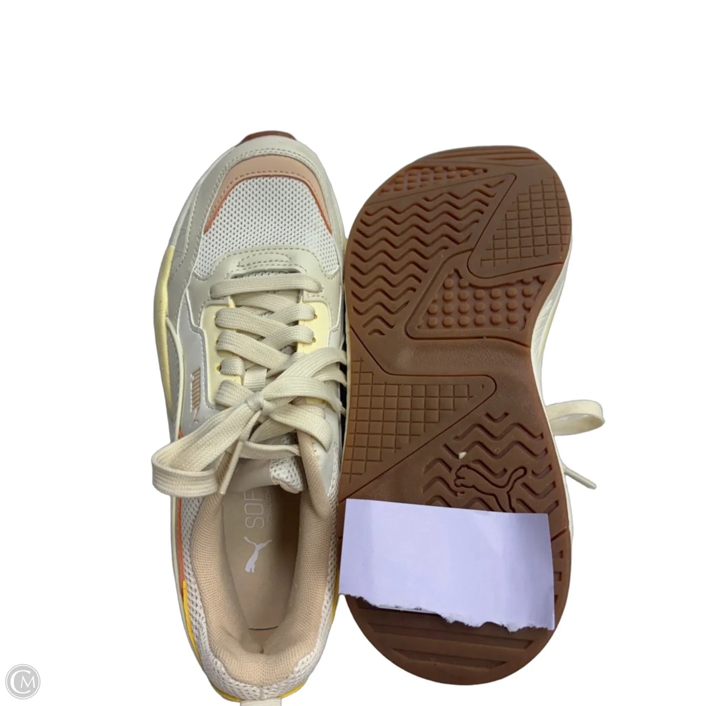 Shoes Sneakers By Puma In Cream, Size: 8